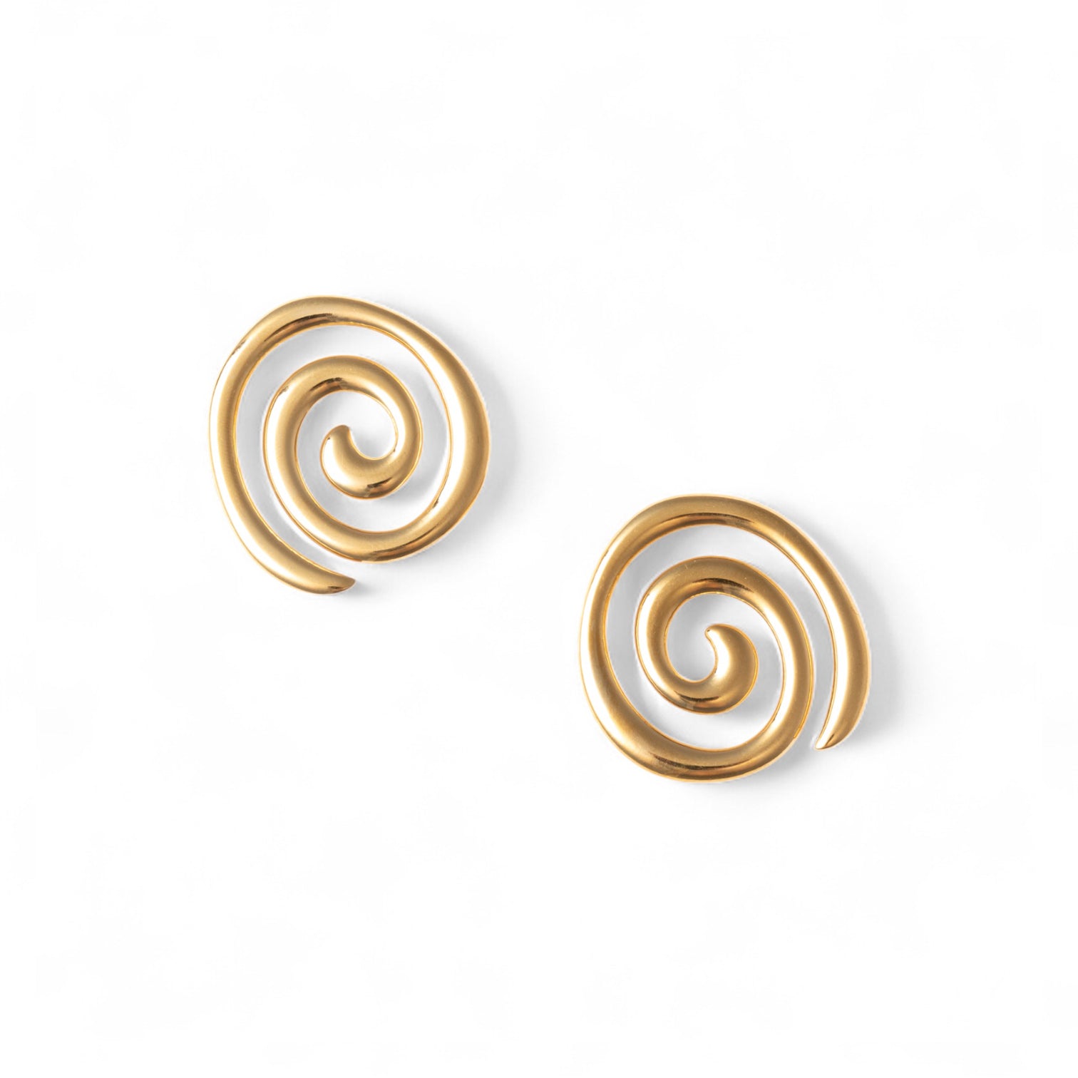 Orecchini a spirale in acciaio - Mya Accessories