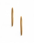 Orecchini pendenti in metallo, dal design liscio - Mya Accessories