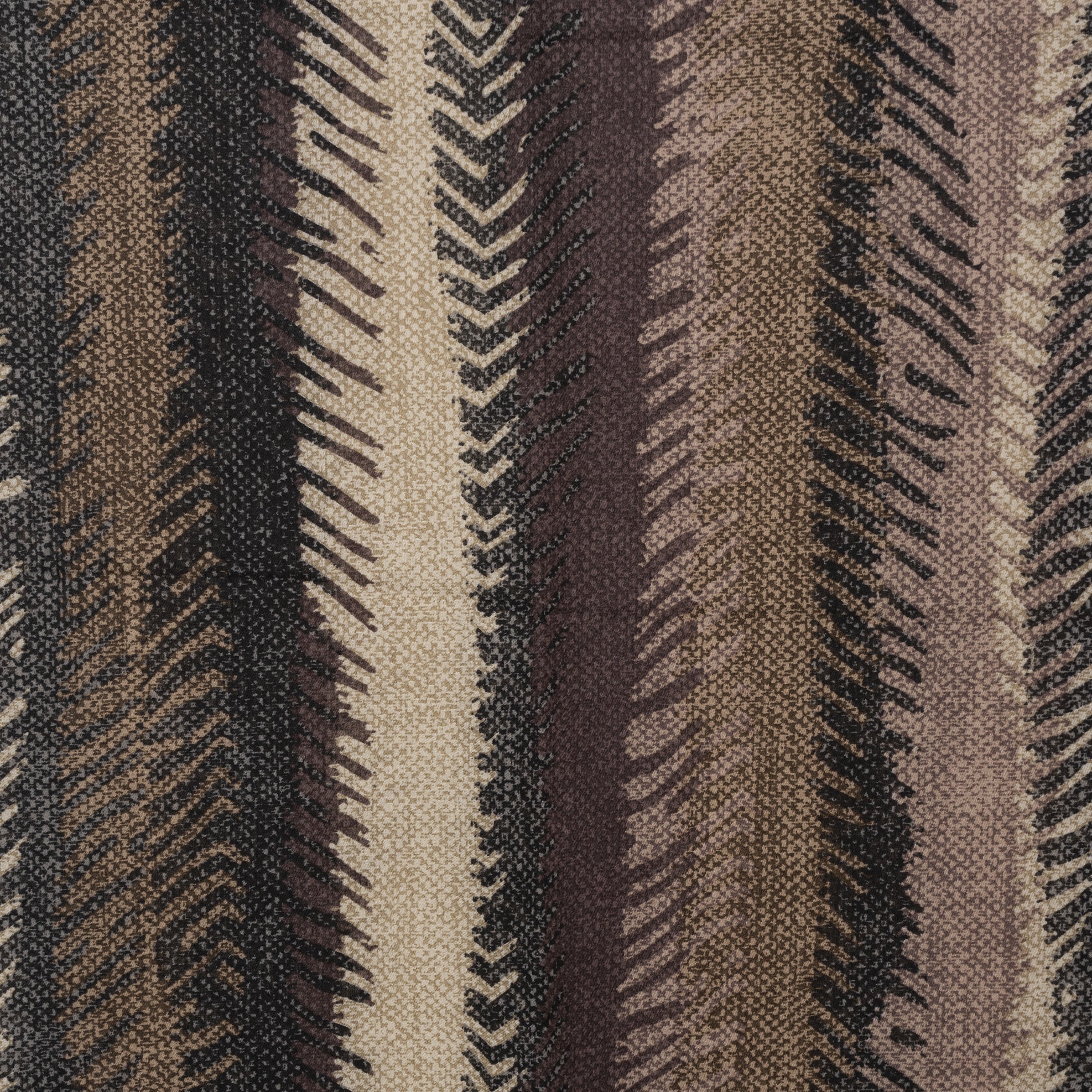 Sciarpa in cotone con stampa tono beige e viola - Mya Accessories