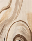 Sciarpa in lana beige con stampa effetto marmo tono beige - Mya Accessories