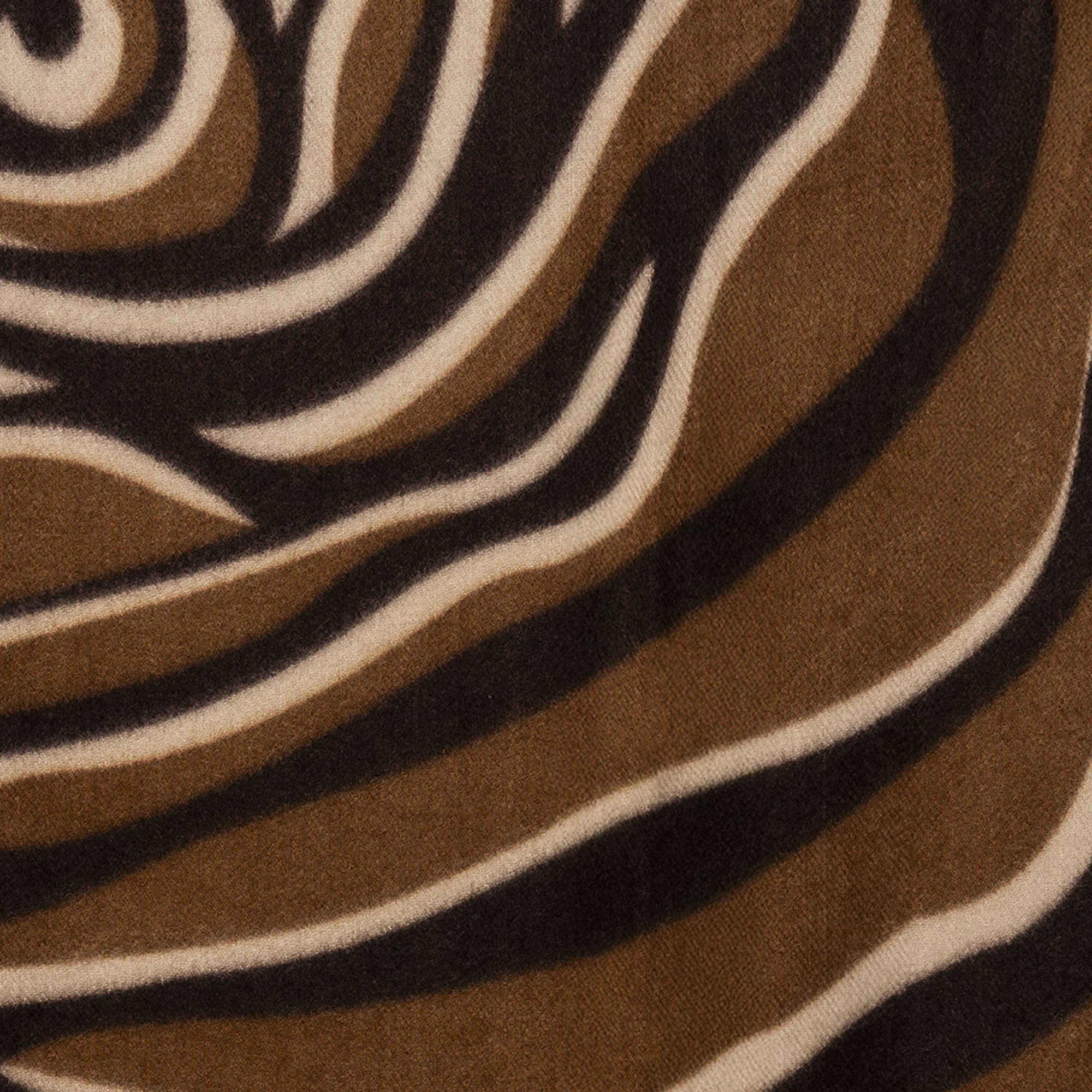 Sciarpa in lana con stampa fango e marrone - Mya Accessories