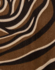 Sciarpa in lana con stampa fango e marrone - Mya Accessories