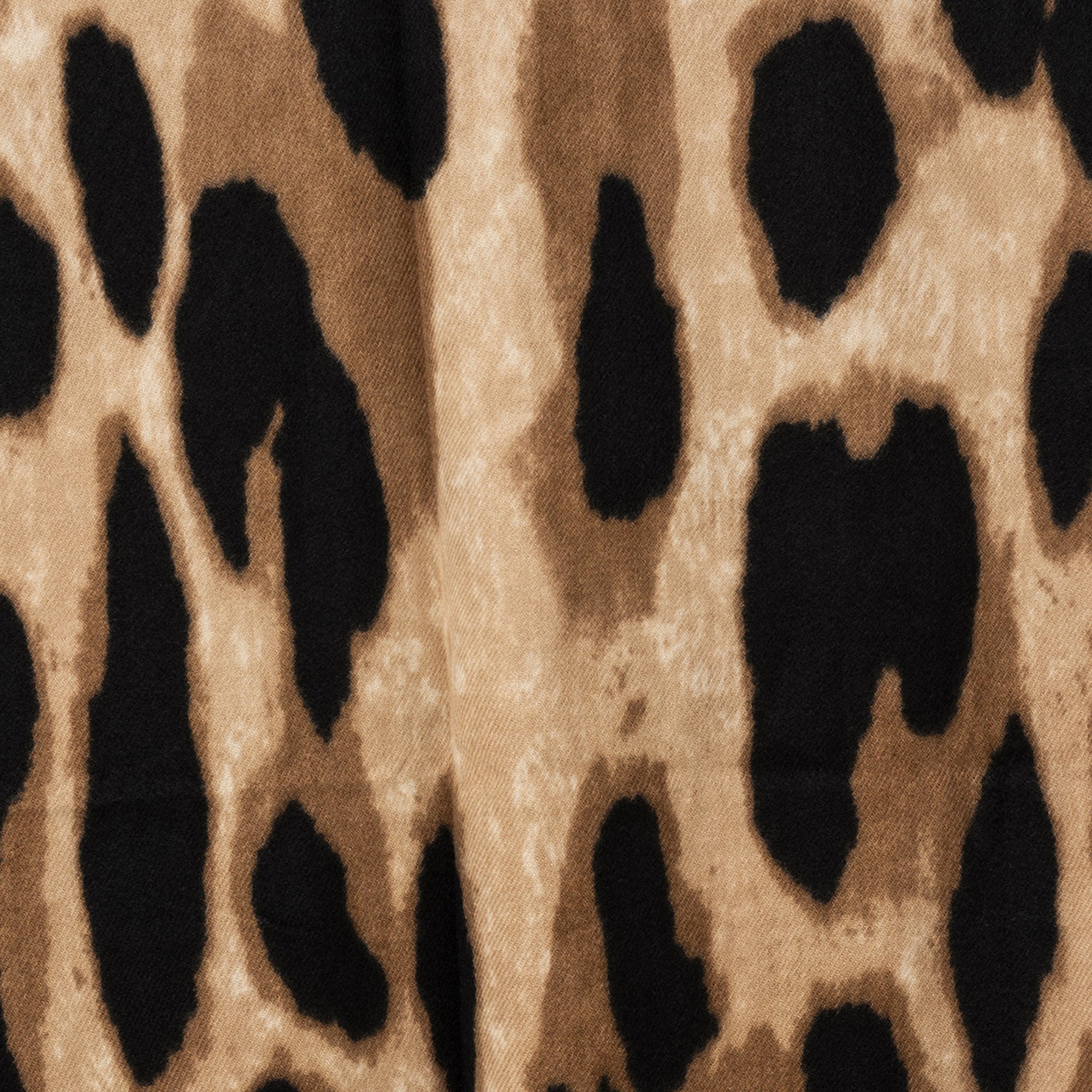 Sciarpa in lana con stampa maculata tono marrone - Mya Accessories
