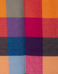 Sciarpa in lana con stampa a scacchi multicolore - Mya Accessories