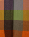 Sciarpa in lana con stampa a scacchi multicolore - Mya Accessories