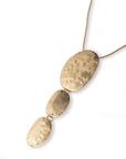 Collana girocollo con filo snake e pendente in metallo - Mya Accessories