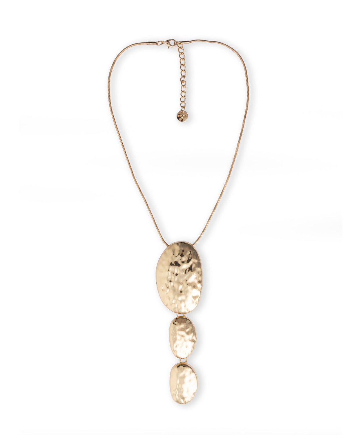 Collana girocollo con filo snake e pendente in metallo - Mya Accessories