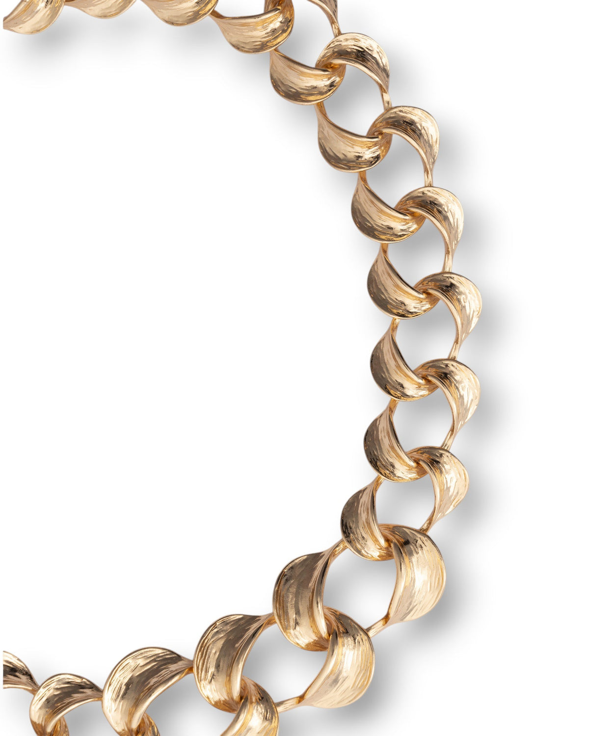 Collana girocollo a catena ovale in metallo - Mya Accessories