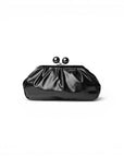 Pochette bon bon morbida nera lucida - Mya Accessories