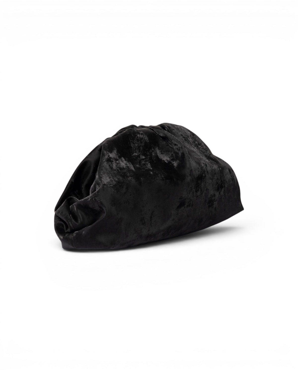 Clutch morbida effetto suede nera - Mya Accessories