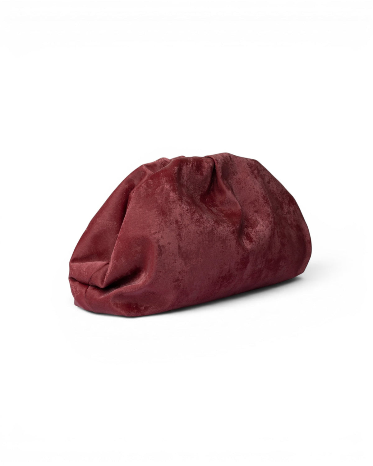 Clutch morbida effetto suede rossa - Mya Accessories