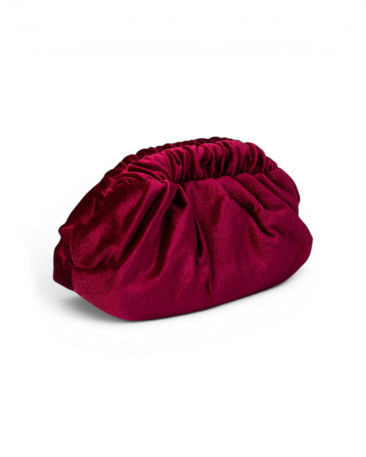 Pasticcina morbida in velluto rosso rubino - Mya Accessories