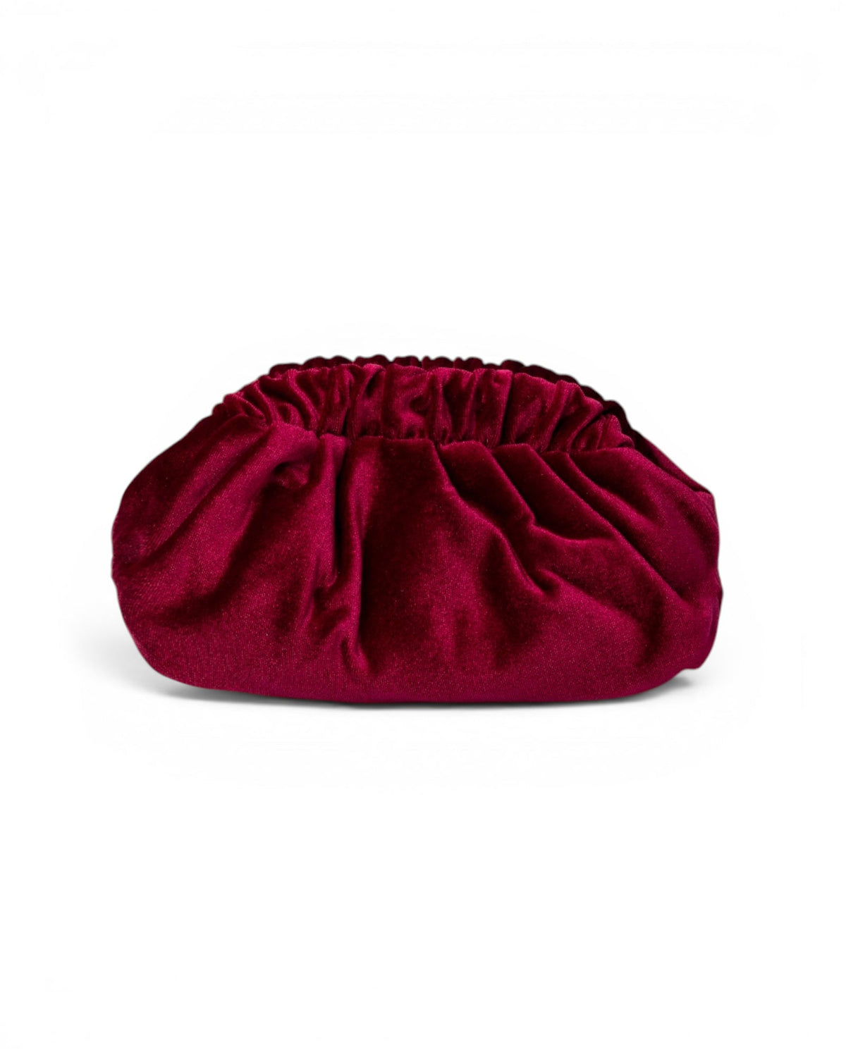 Pasticcina morbida in velluto rosso rubino - Mya Accessories