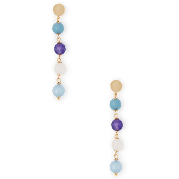 Orecchini in legno blu - Gioielli - Orecchini - di Laurina Bijoux | su Orecchini in legno blu - Gioielli - Orecchini - di Laurina Bijoux | su