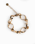 Bracciale a catena lucida in metallo - Mya Accessories