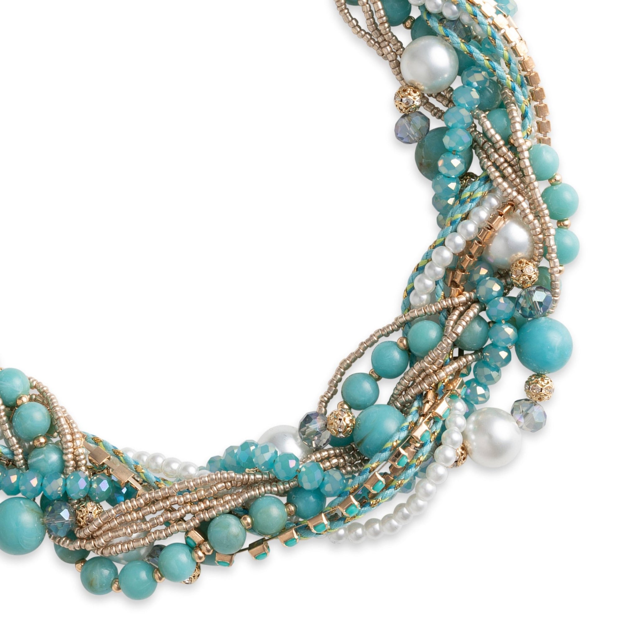 Collana Girocollo Cubana In Acrilico - Donna, Moda, Lunghezza Regolabile - Foto 12