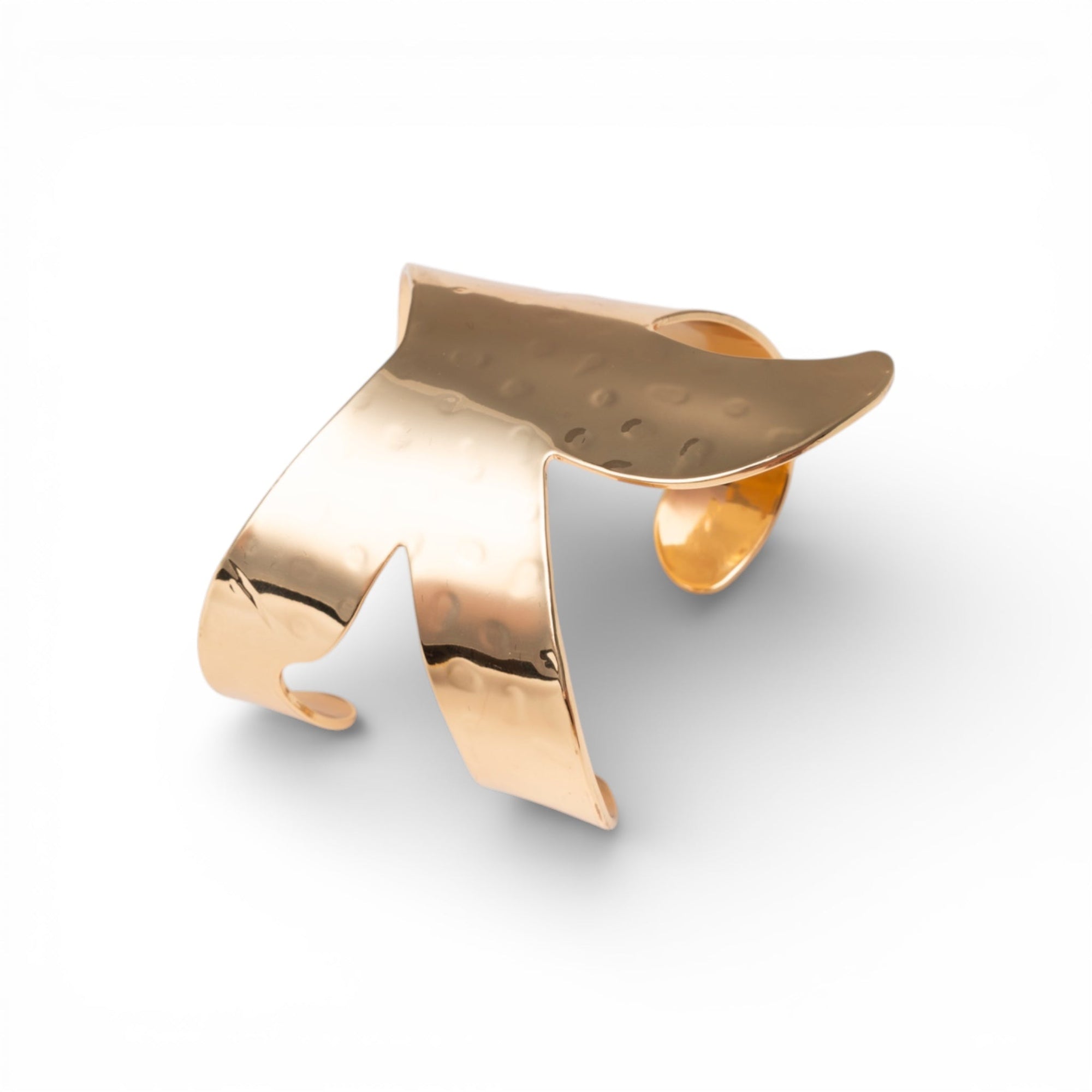 Bracciale rigido in metallo lucido - Mya Accessories