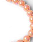 Collana girocollo con sfere in acrilico lucide rosa - Mya Accessories