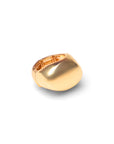 Anello elastico in metallo bombato - Mya Accessories