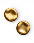 Orecchini in acciaio circolari martellati - Mya Accessories