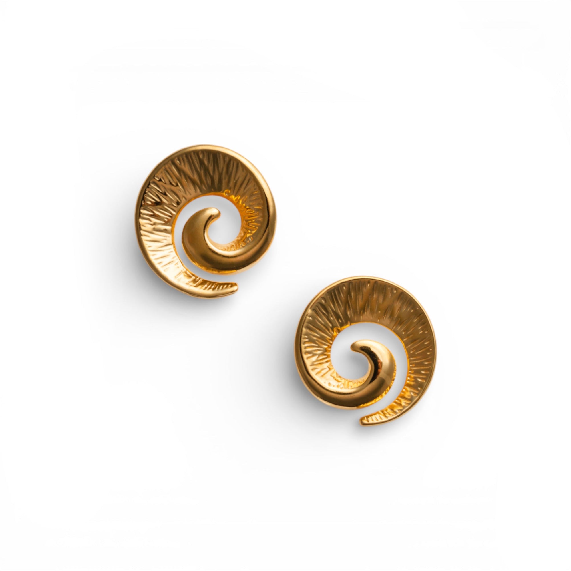 Orecchini a spirale in acciaio - Mya Accessories