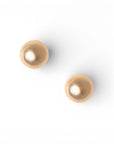 Orecchini a sfera in metallo lucido - Mya Accessories