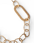 Collana lunga a catena grossa in metallo antichizzato - Mya Accessories