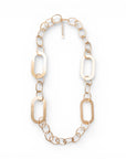 Collana lunga a catena grossa in metallo antichizzato - Mya Accessories