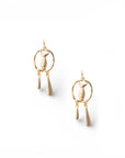 Orecchini pendenti in metallo con pesciolino - Mya Accessories