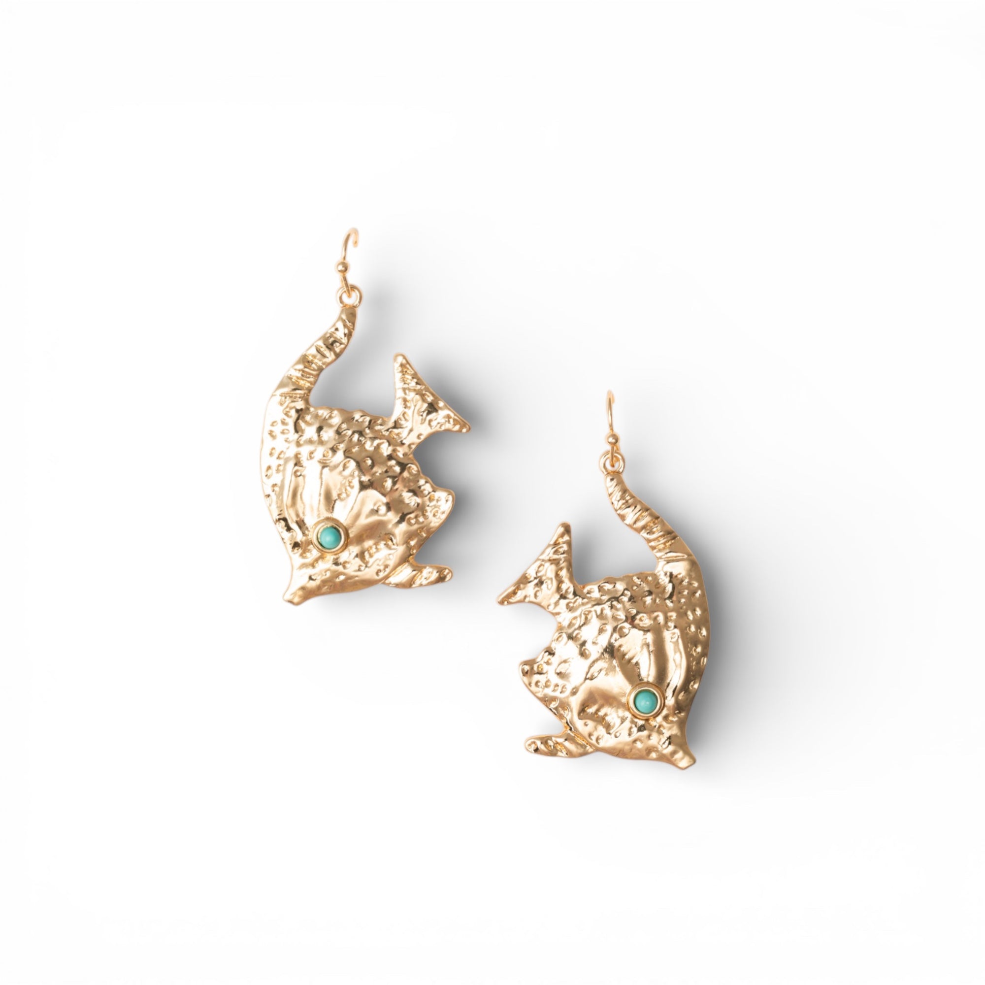 Orecchini pendenti in metallo con pesciolino tropicale - Mya Accessories