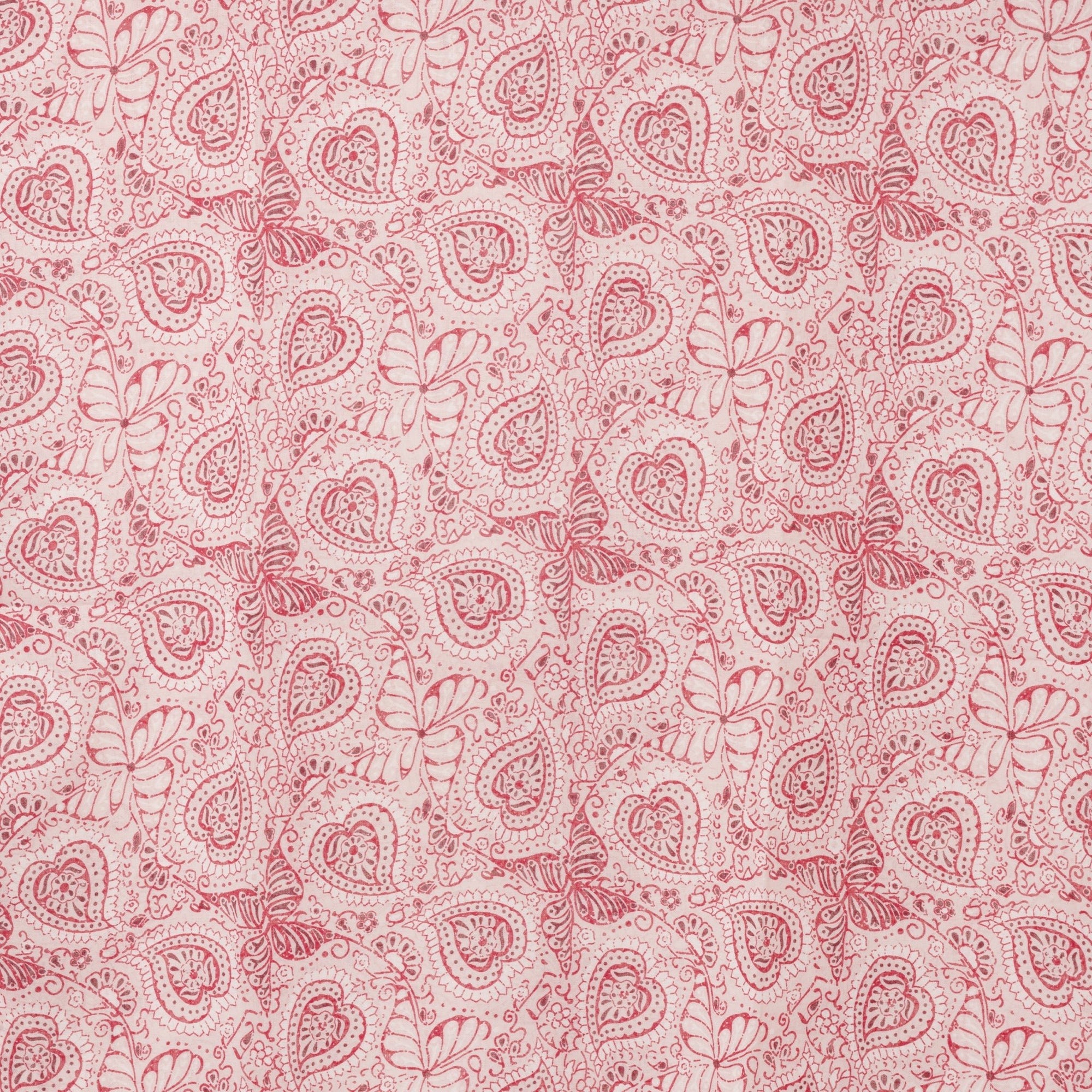Sciarpa in cotone con stampa tono rosa - Mya Accessories