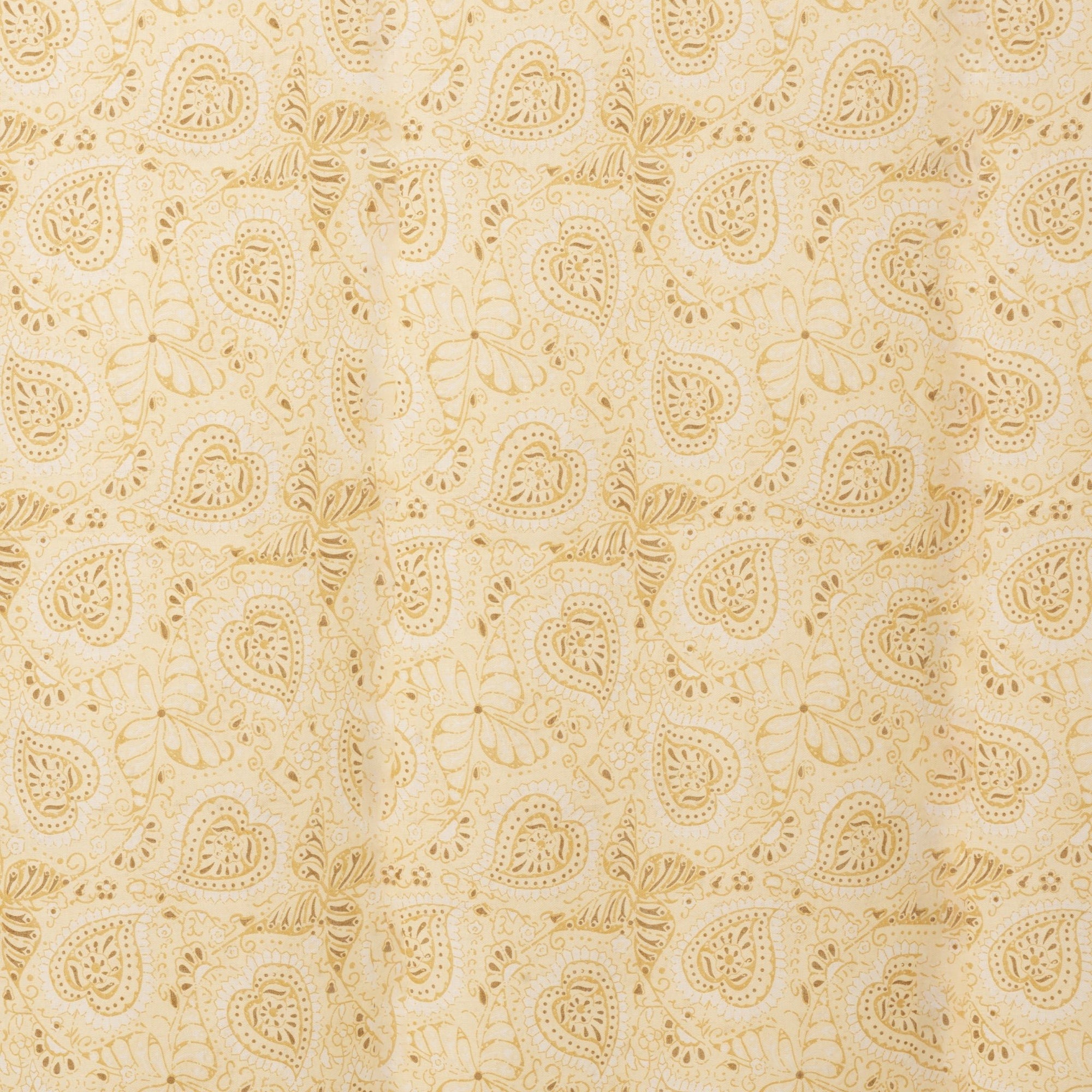 Sciarpa in cotone con stampa tono giallo - Mya Accessories