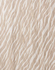 Sciarpa in cotone bianca con stampa animalier tortora - Mya Accessories