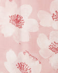 Sciarpa in cotone con stampa a fiore tono rosa - Mya Accessories