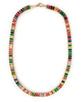 Girocollo con pietre in vetro multicolore - Mya Accessories