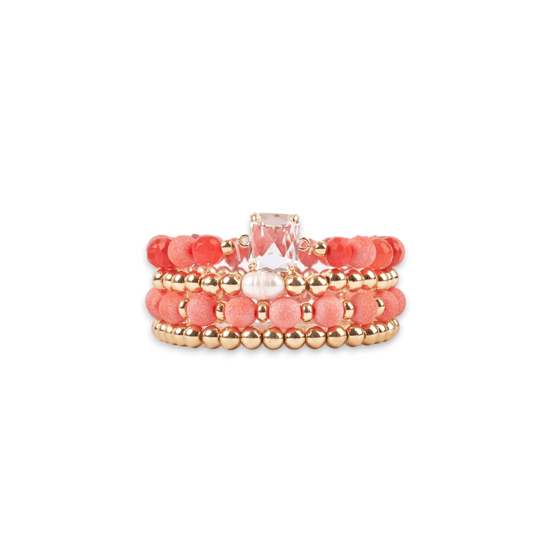 Bracciale Con Perle Coltivate D'acqua Dolce Con Sfere E Chiusura In Oro Bianco 18kt Bracciale Con Perle Coltivate D'acqua Dolce Con Sfere E Chiusura In Oro Bianco 18kt