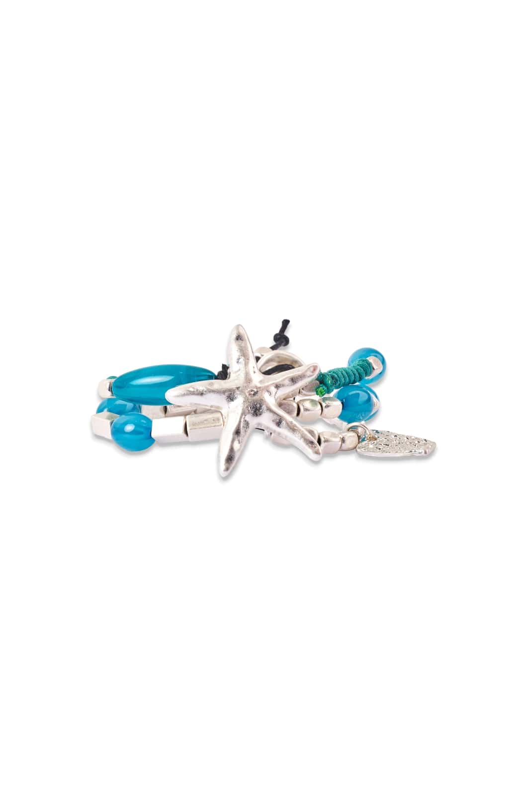 Bracciale blu a corda con stella marina - Mya Accessories