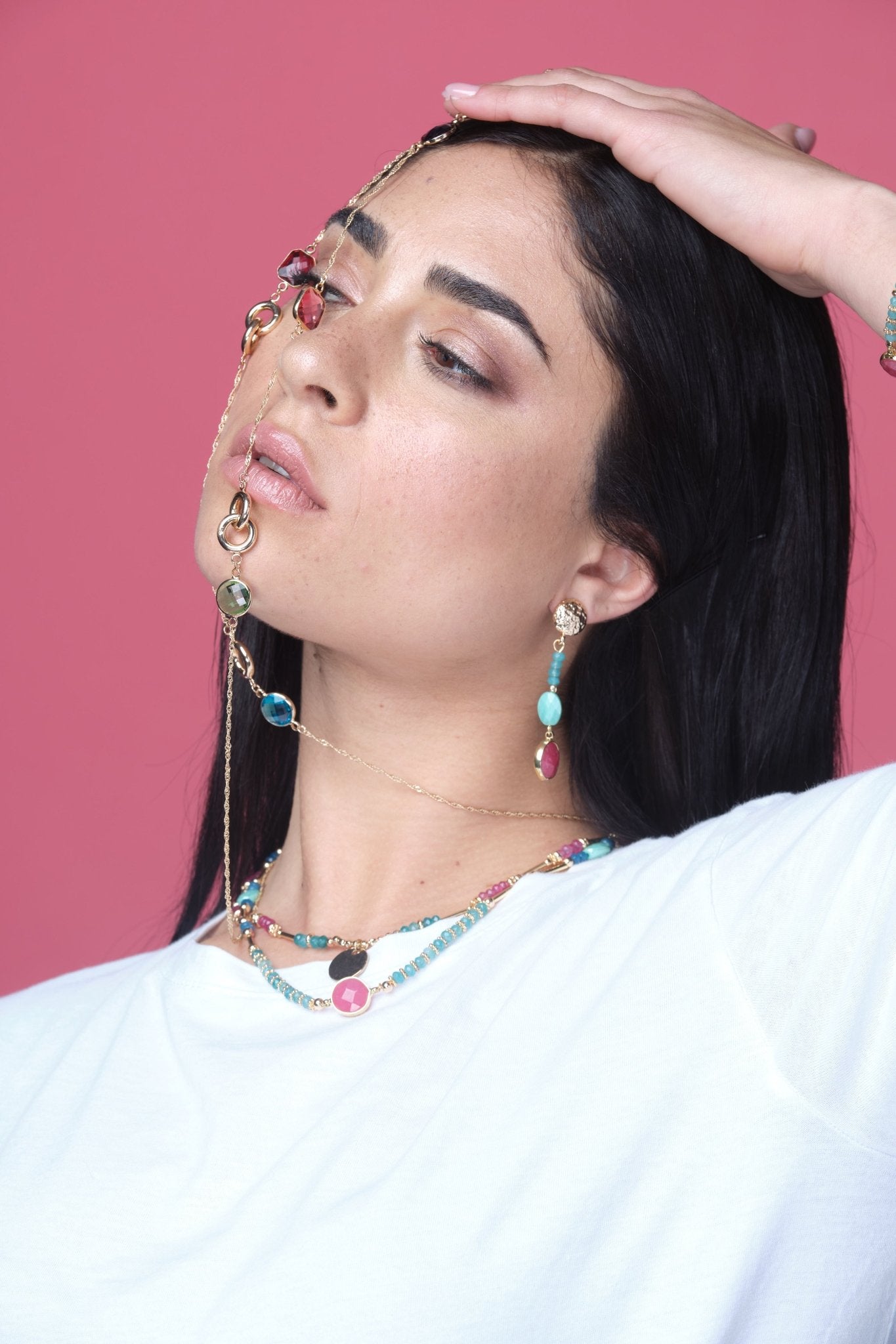 Pendente Perla P 25x13x17cm Alumínio, Acrílico E Vidro - Metaldomado - Foto 11