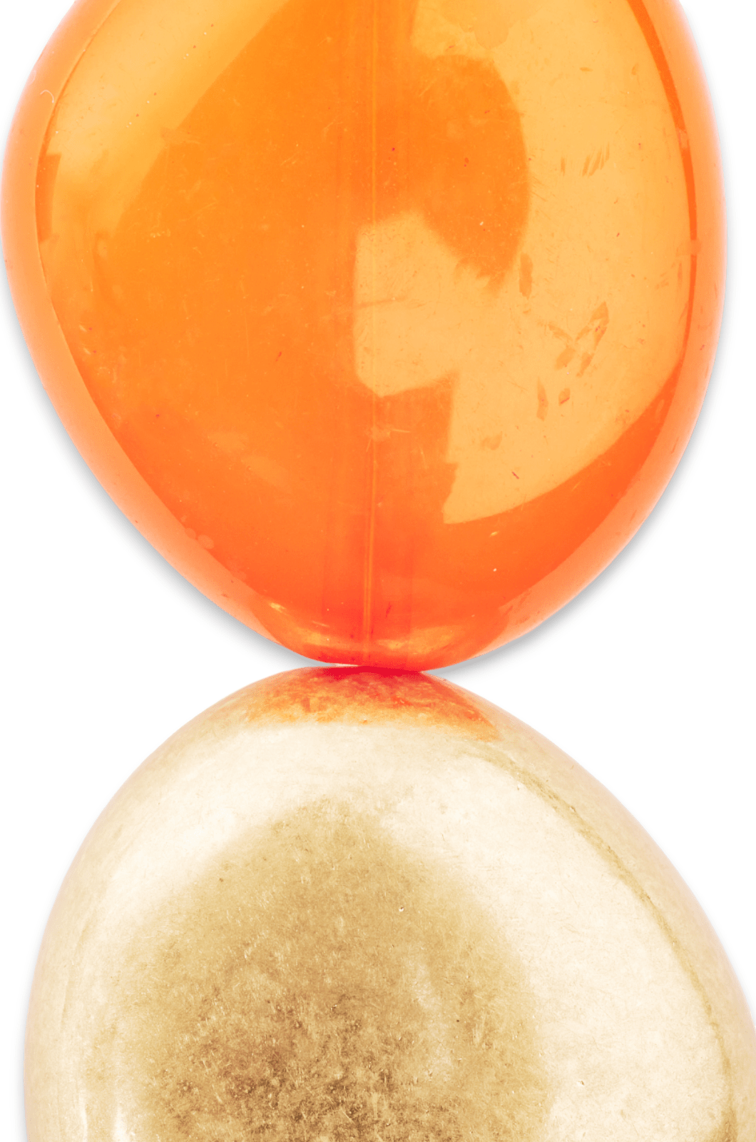 Orecchini-pendenti-acrilico-arancione-2-Mya Accessories