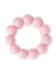 Bracciale con sfere 20 mm elastico in acrilico rosa - Mya Accessories