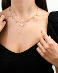 collana-charms-pendente-cuore-3- Mya Accessories
