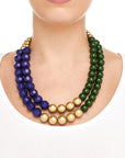 Collana con doppio filo di perle - Mya Accessories