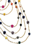 Collana multilinee multicolore - Mya Accessories