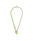 collana-perline-verdi-charms-pendenti-Mya Accessories