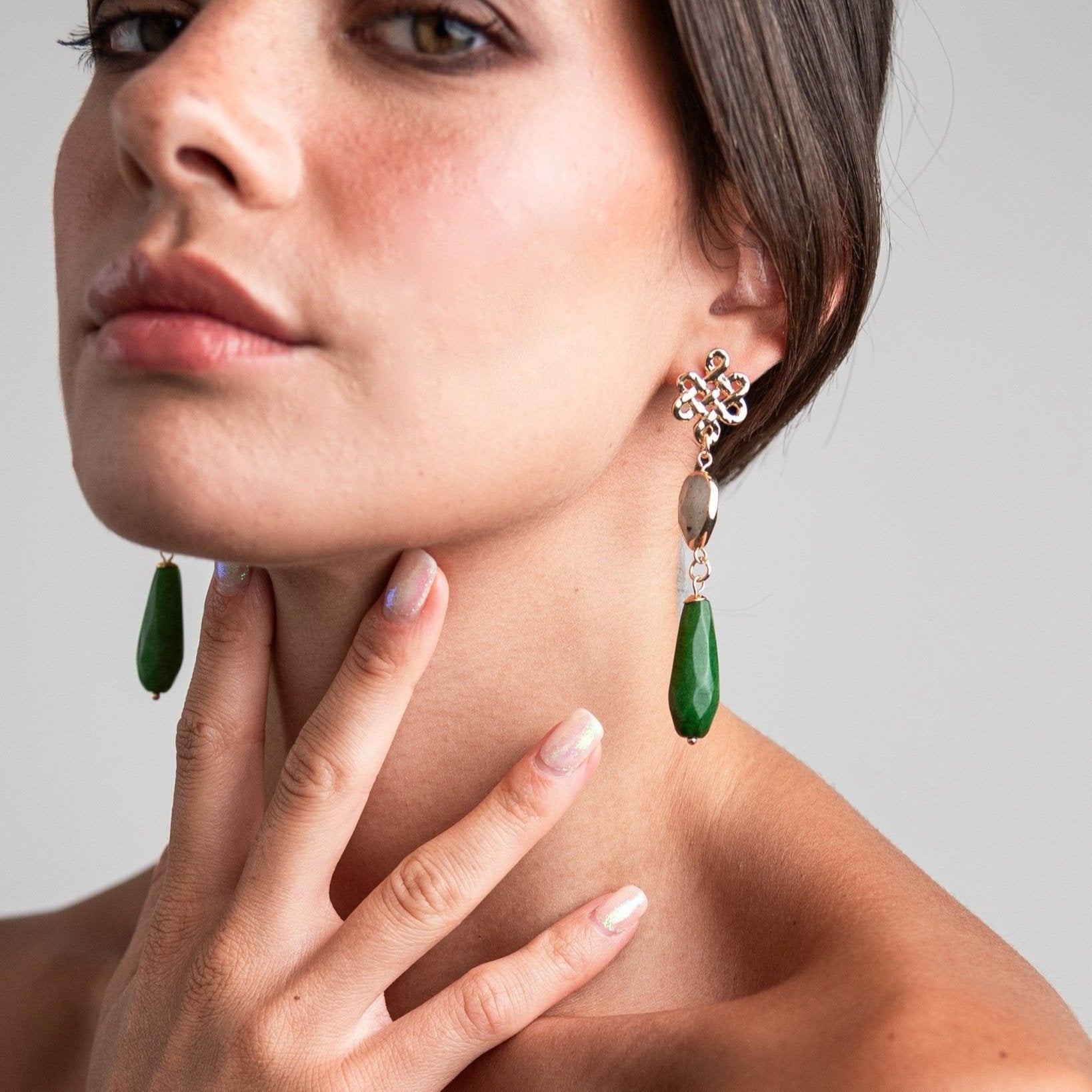 Gioielli Di Lusso Verde A Goccia | Acquisti Online Su - Foto 3